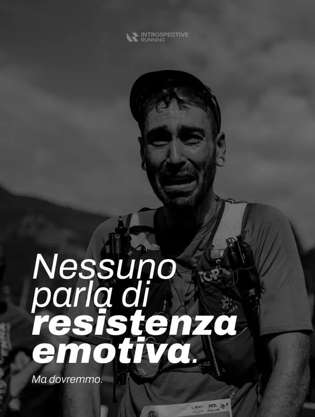Post Instagram: Nessuno parla di resistenza emotiva